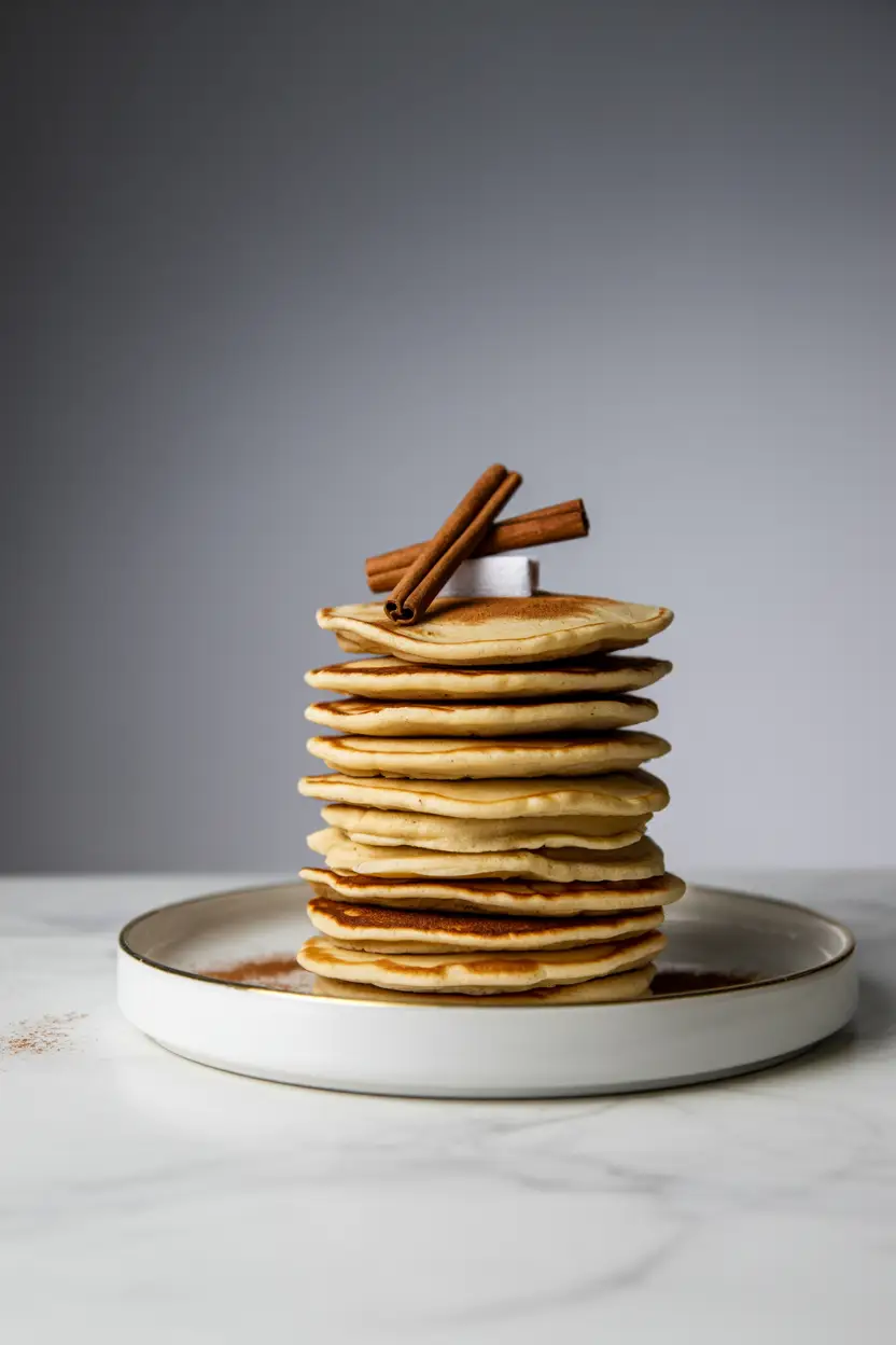Coconut Flour Pancakes with Stevia and Cinnamon