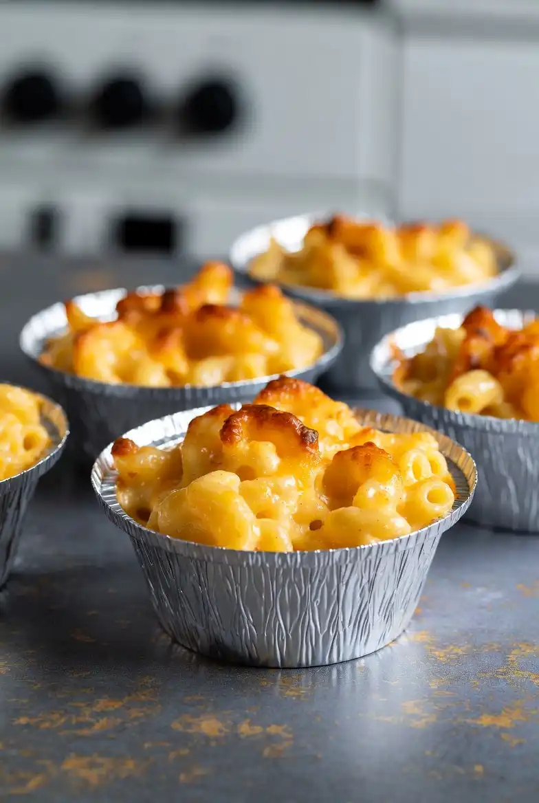 Baked Mac and Cheese Cups for Easy Serving