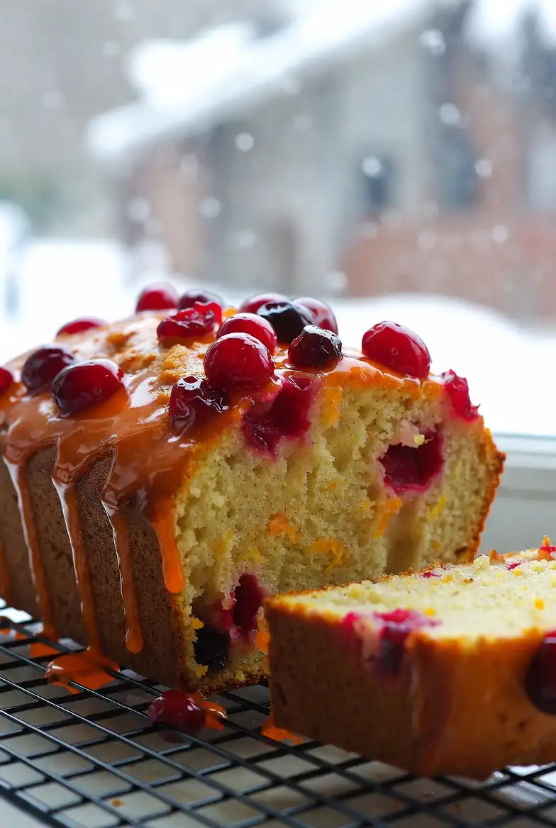 Cranberry Orange Pound Cake