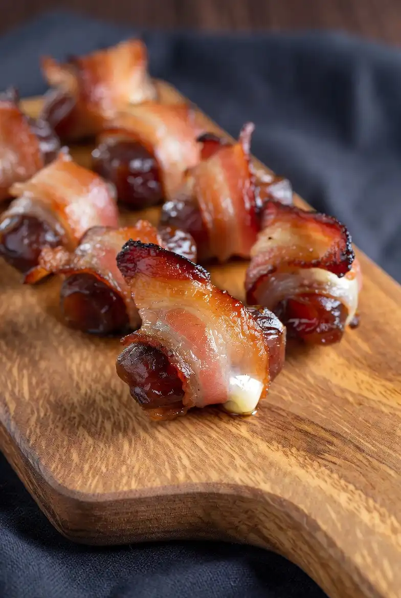 Crispy Bacon-Wrapped Dates