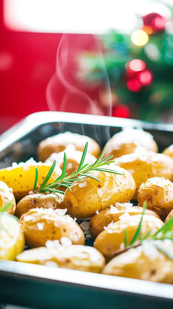 Crispy Garlic and Rosemary