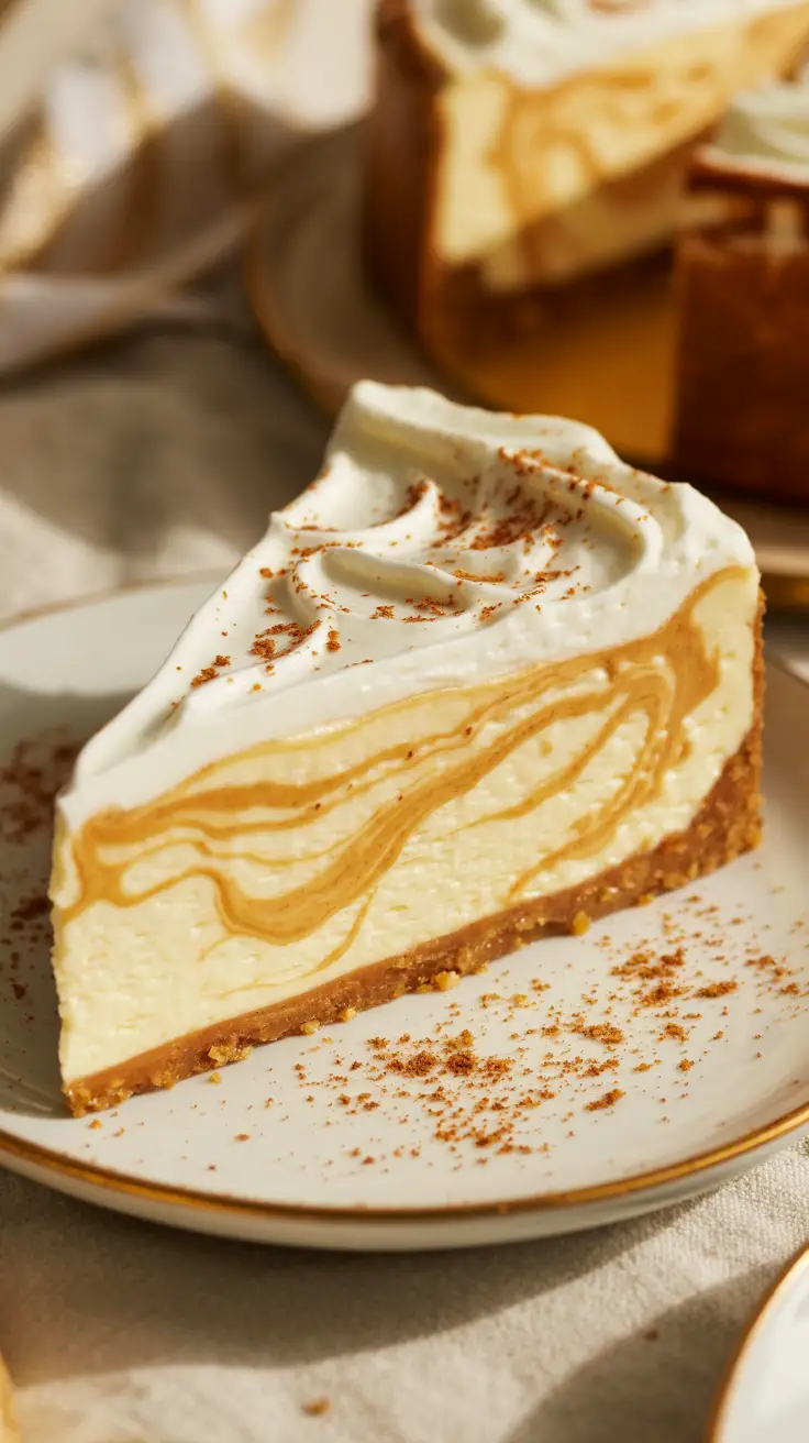 Eggnog Cheesecake