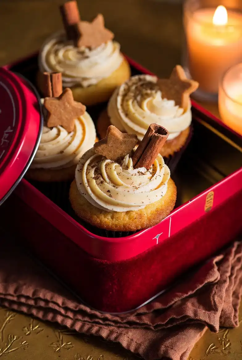Eggnog Cupcakes Fluffy