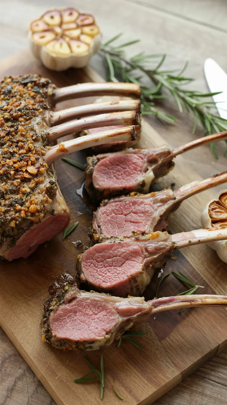 Herb-Crusted Rack of Lamb
