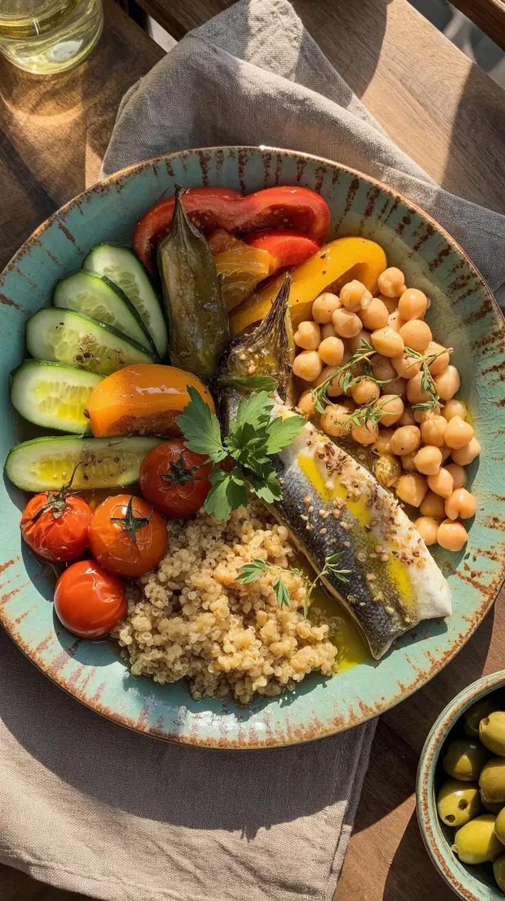 Mediterranean Lunch Healthy