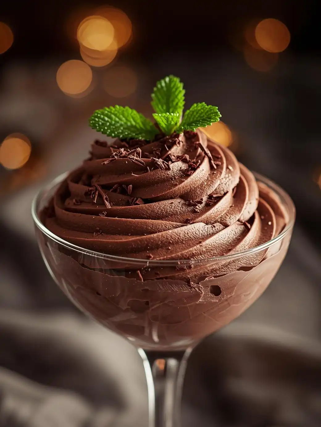 Peppermint Chocolate Mousse