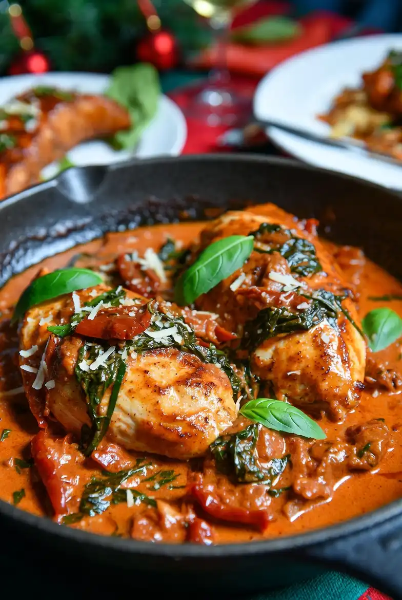 Rich and Creamy Tuscan Chicken