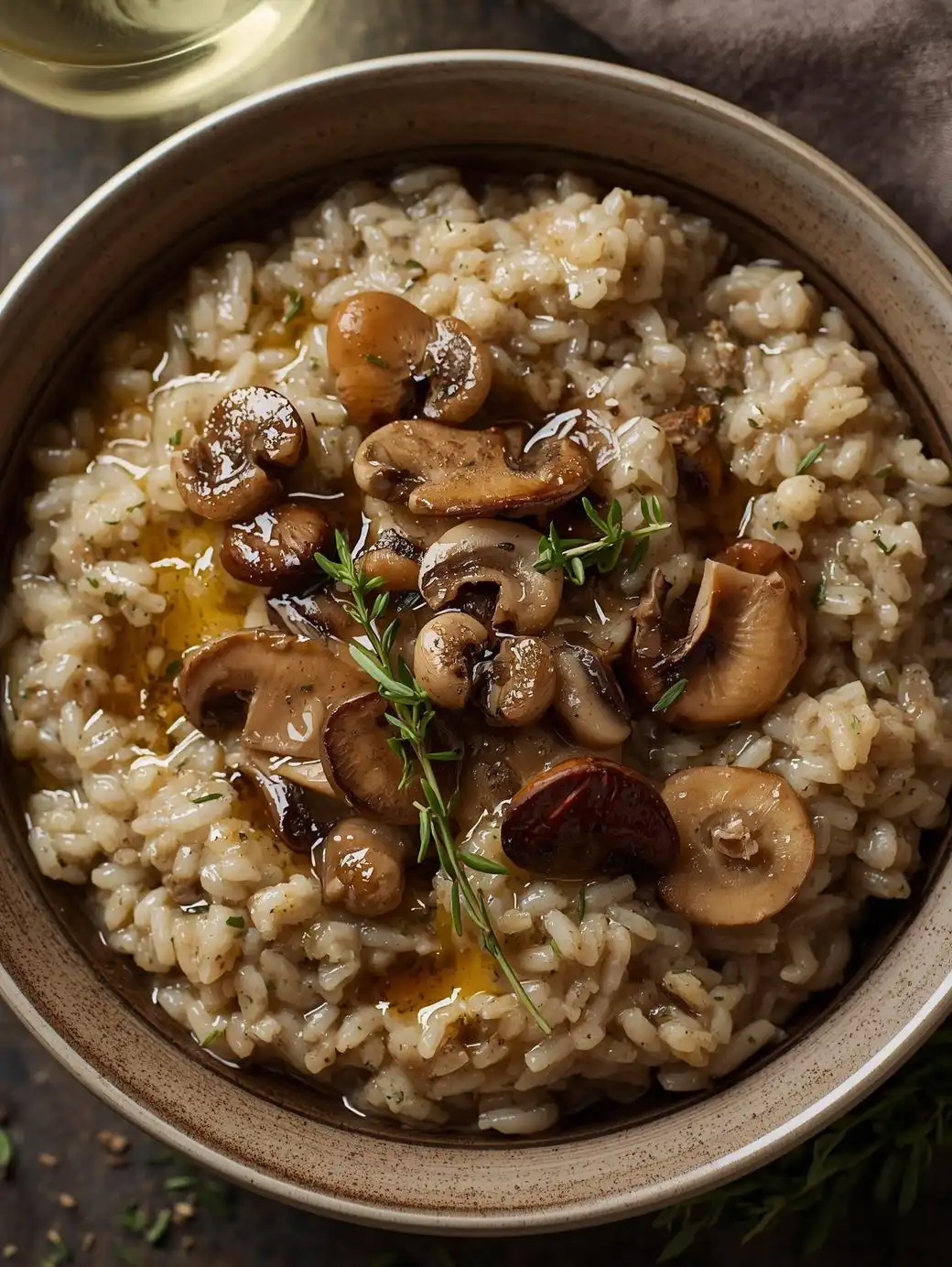 Wild Mushroom Risotto