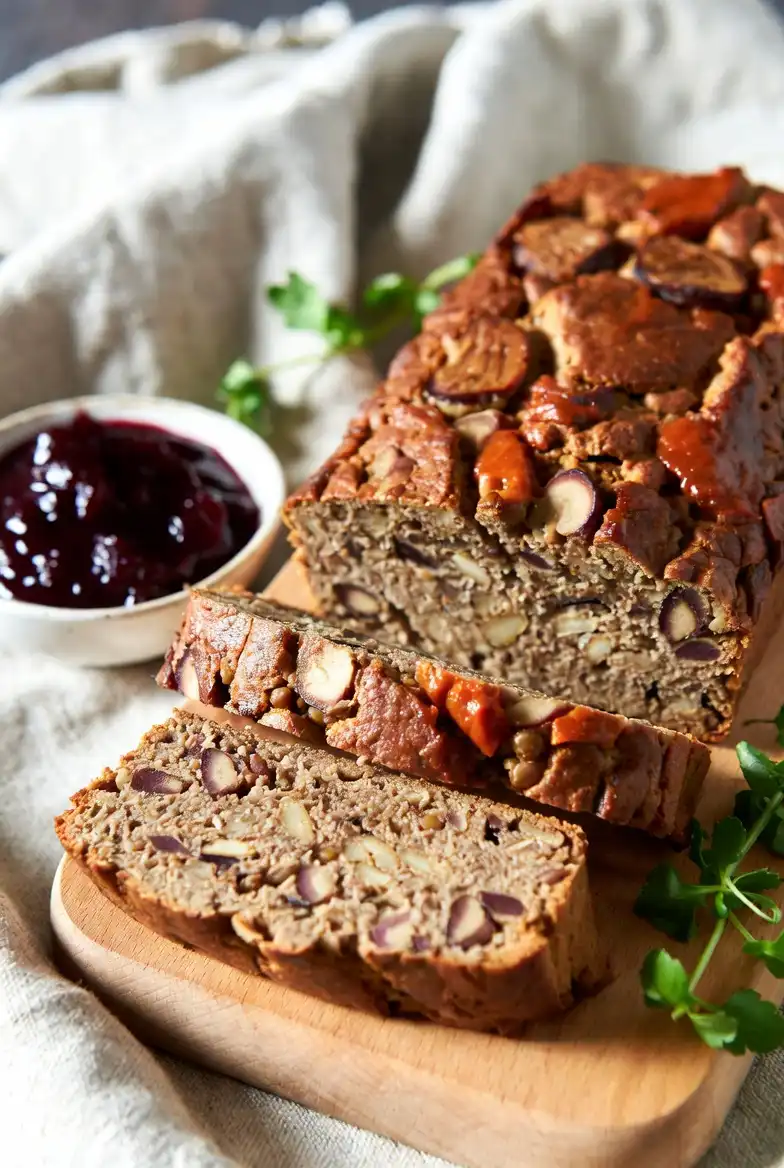 Wholesome Chestnut and Lentil Loaf
