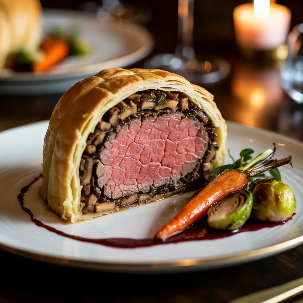 Beef Wellington with Mushroom
