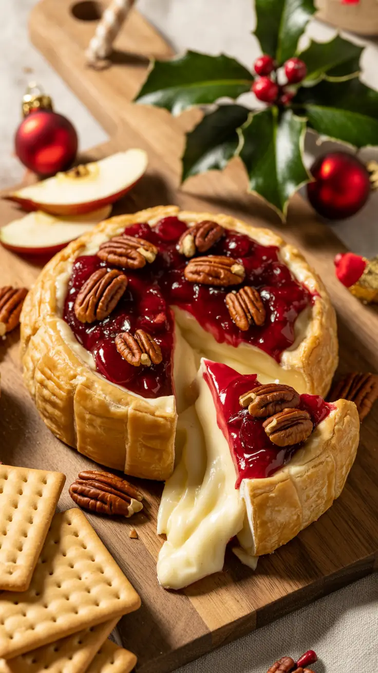 Baked Brie with Cranberry