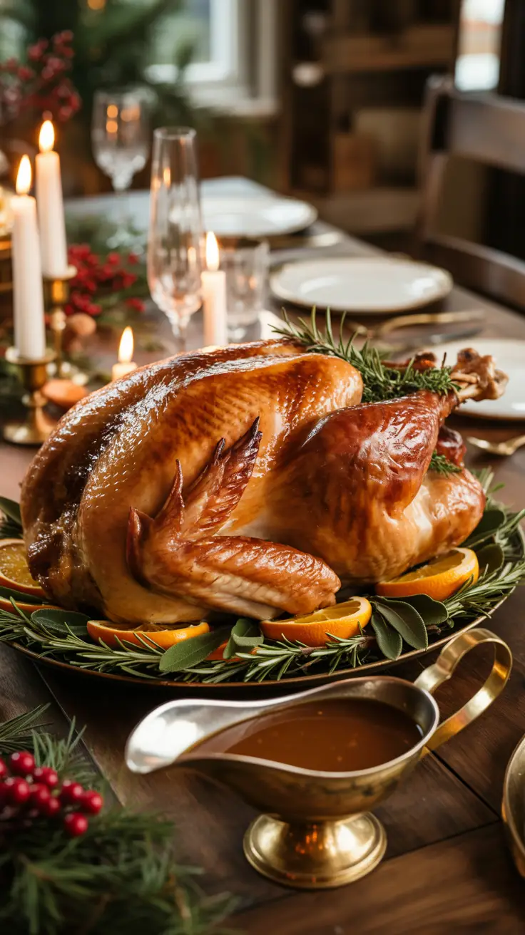 Roast Duck with Orange Glaze