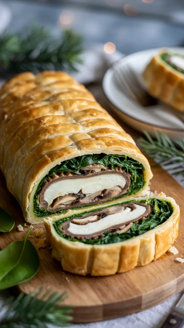 Vegetarian Mushroom Wellington