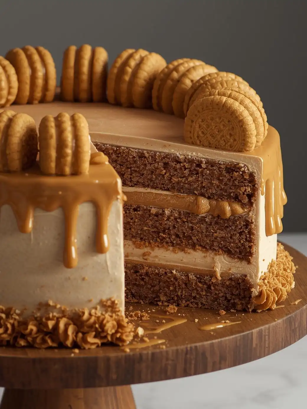 Cookie Butter Biscoff Cake