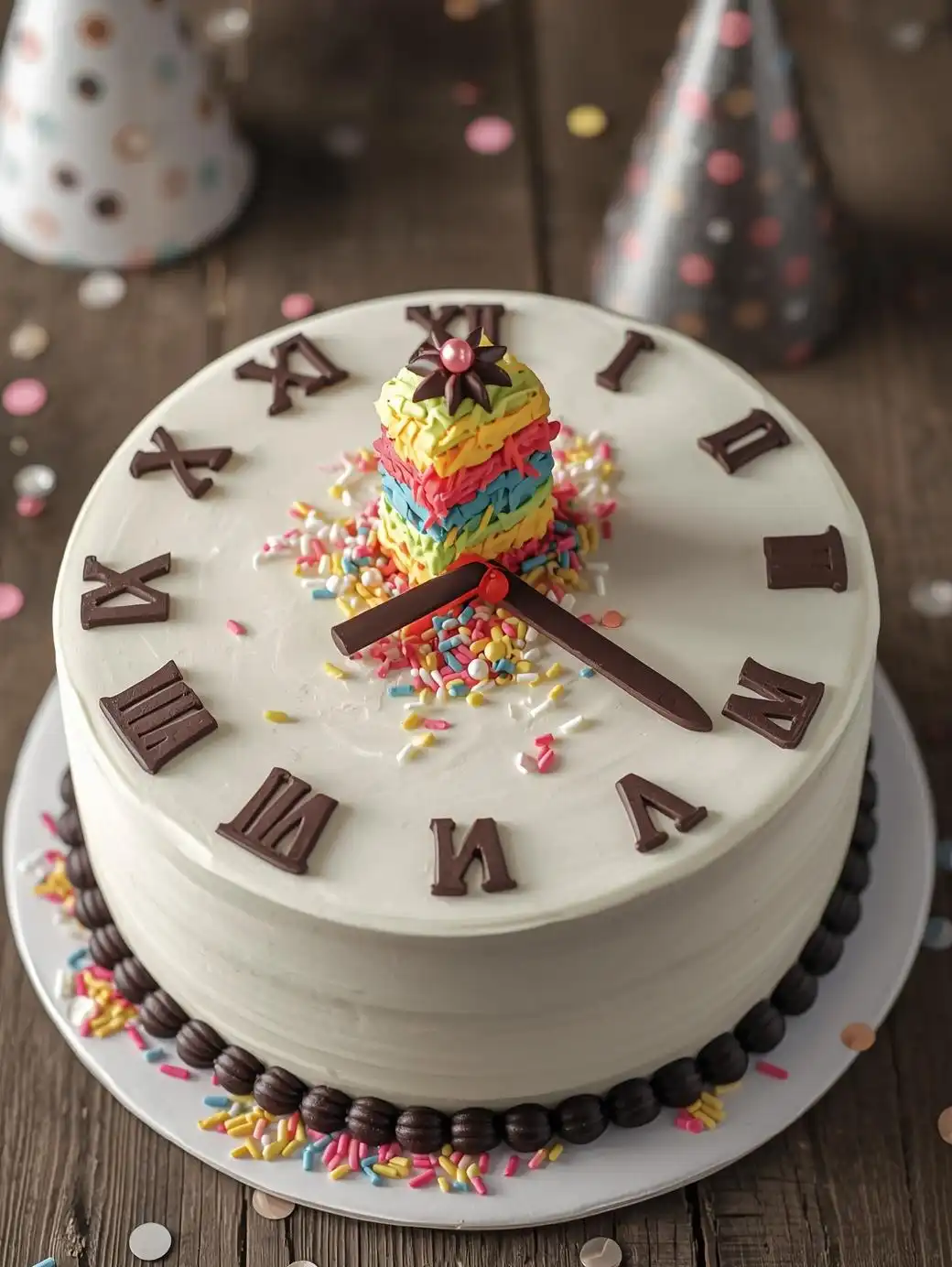 Countdown Clock Cake
