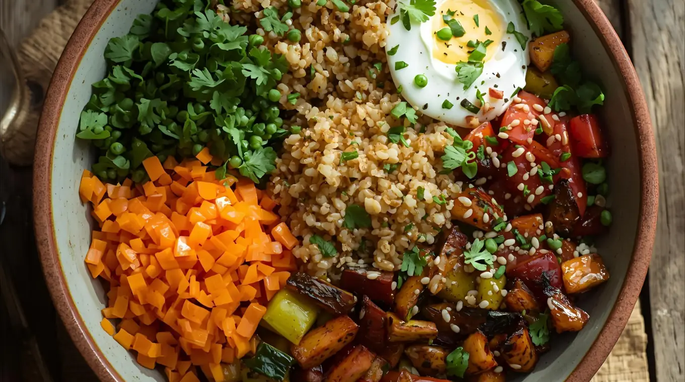 Hearty Harvest Grain Bowl Salad