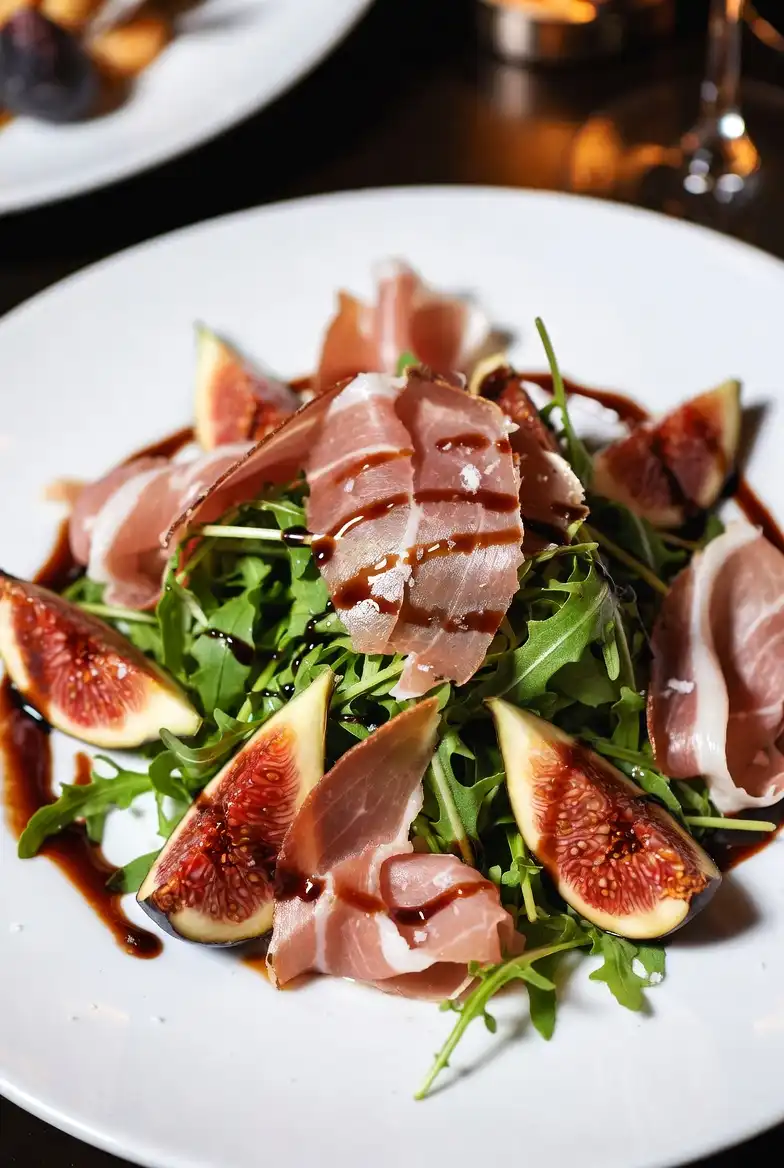 Luxurious Fig & Salty Prosciutto Salad