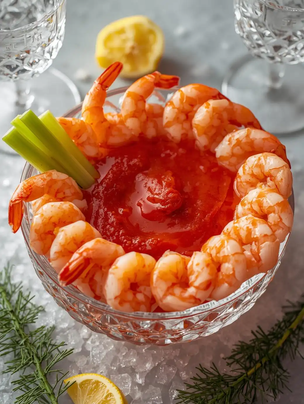 Shrimp Cocktail with Spicy Sauce