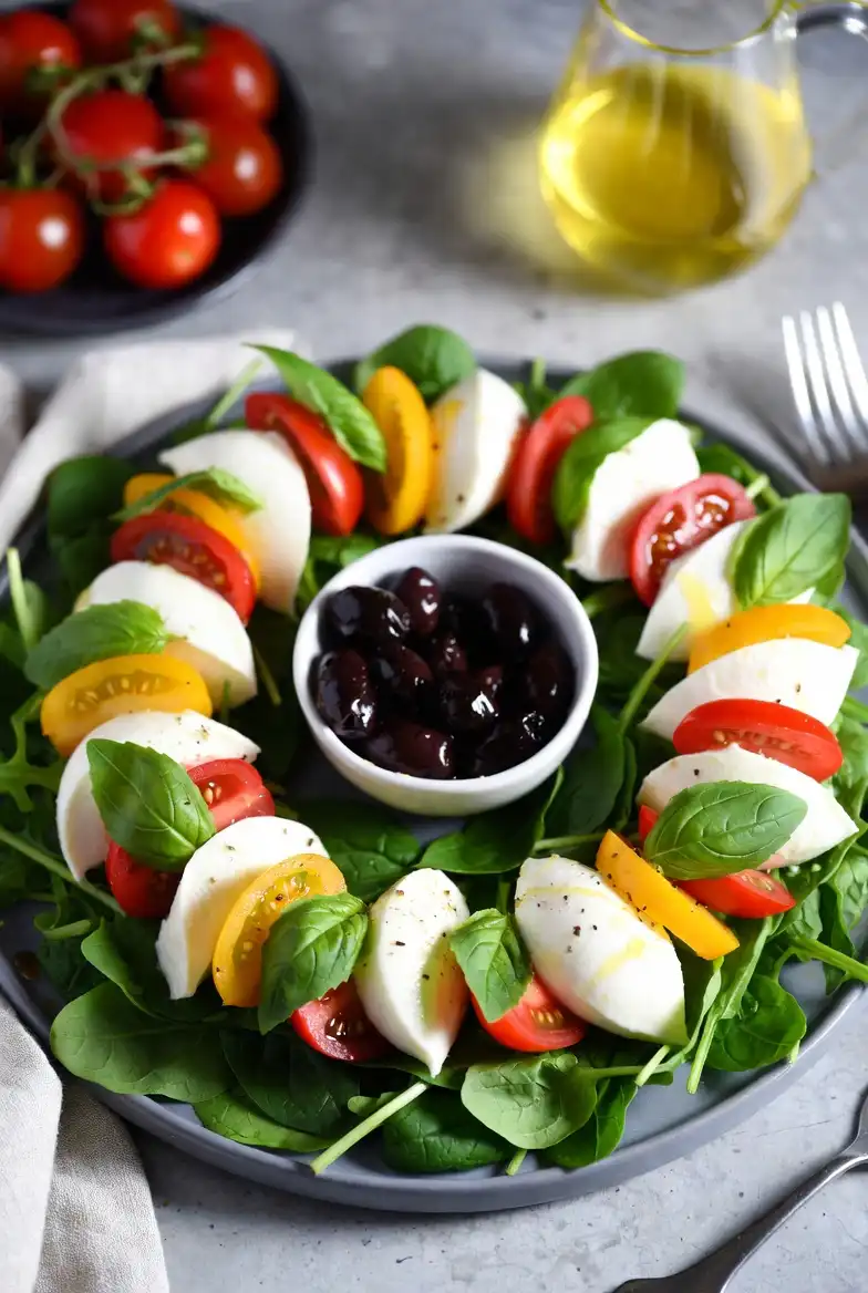 The Caprese Wreath