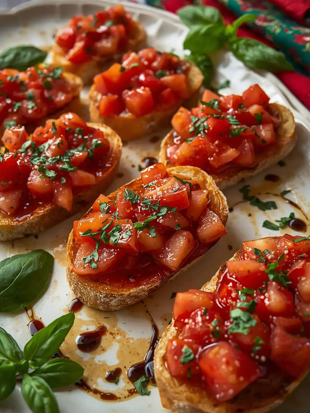 Tomato Basil Bruschetta