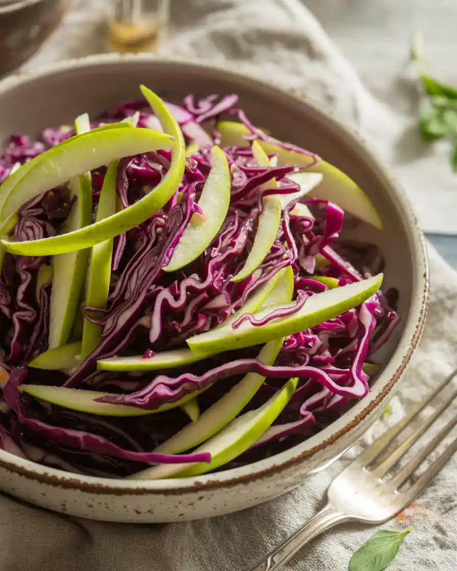 Apple & Cabbage Slaw