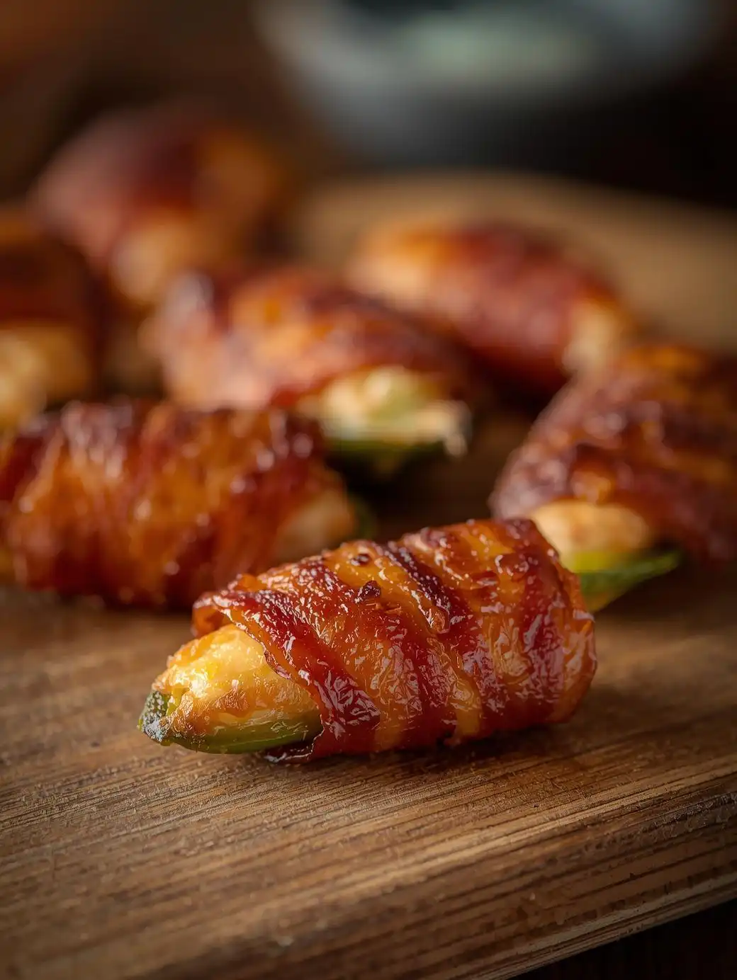 Bacon-Wrapped Jalapeño Poppers
