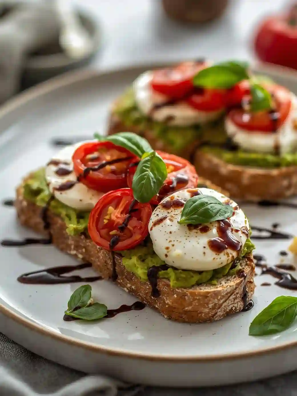 Caprese Avocado Toast