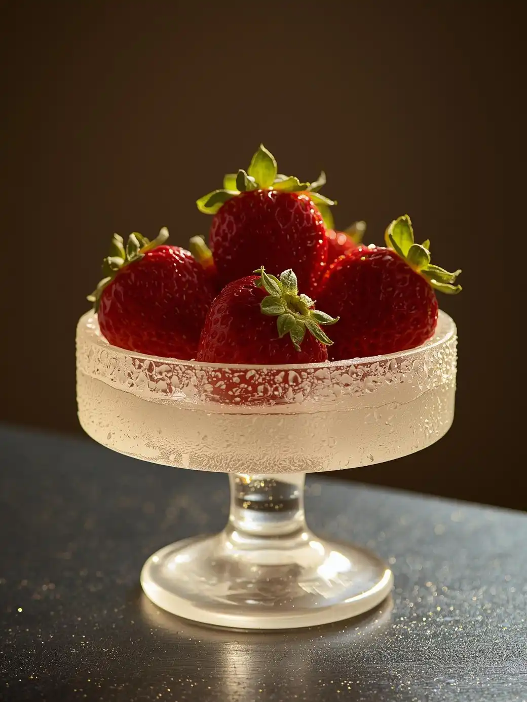 Champagne-Infused Strawberries
