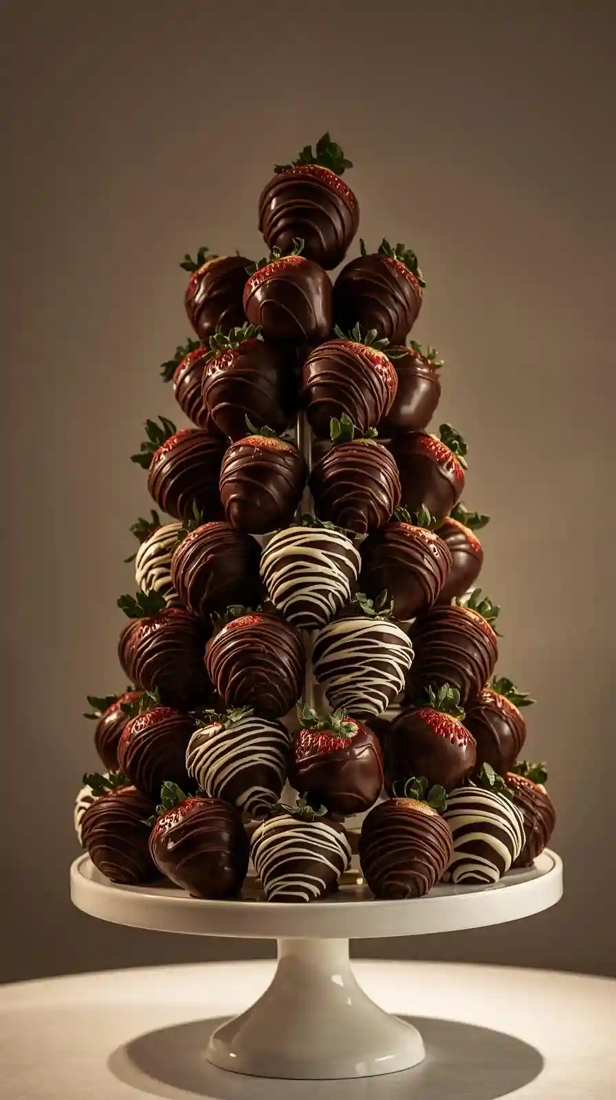 Chocolate Covered Strawberry Tower
