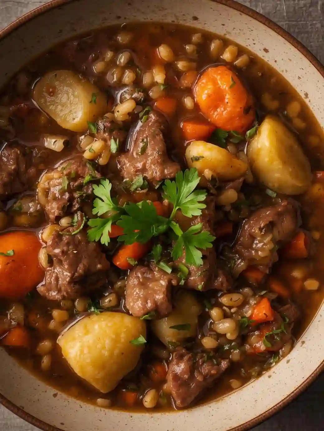 Classic Beef & Barley Stew