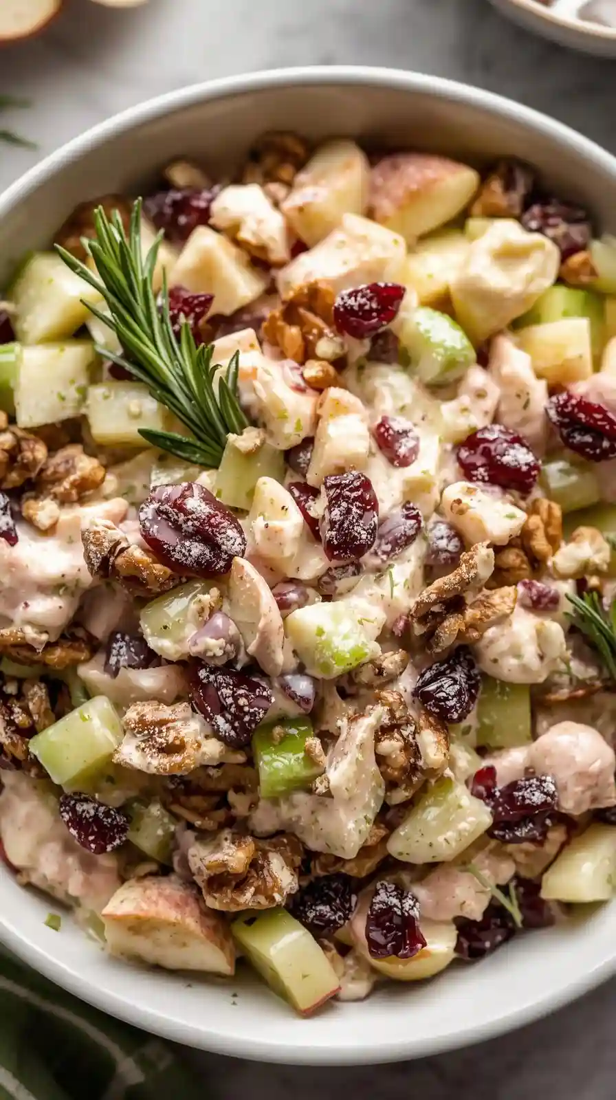 Creamy Waldorf with a Winter Twist