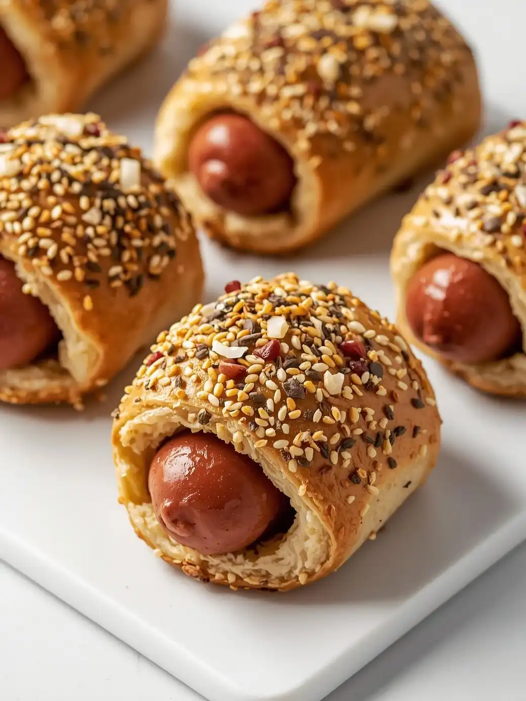 Everything Bagel" Pigs in a Blanket