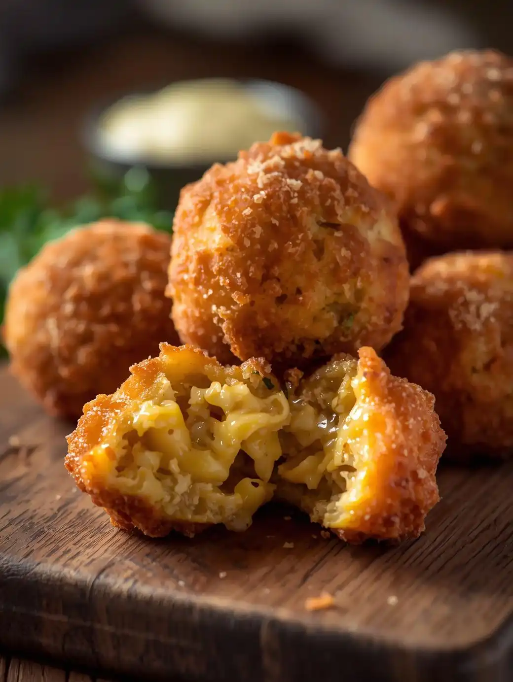 Fried Mac & Cheese Balls