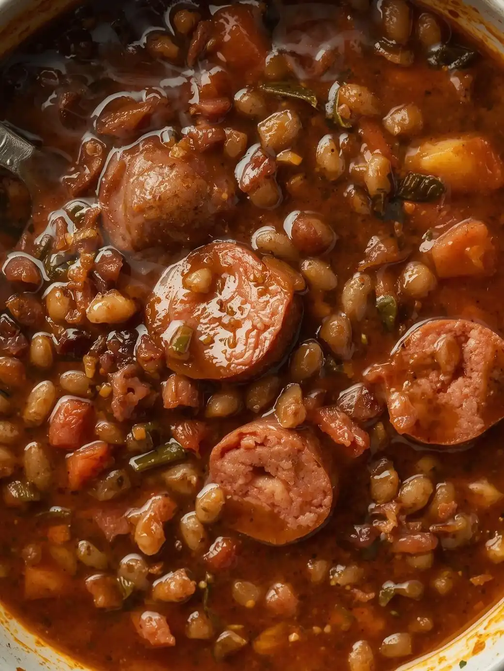 Italian Lentil Soup (Cotechino con Lenticchie