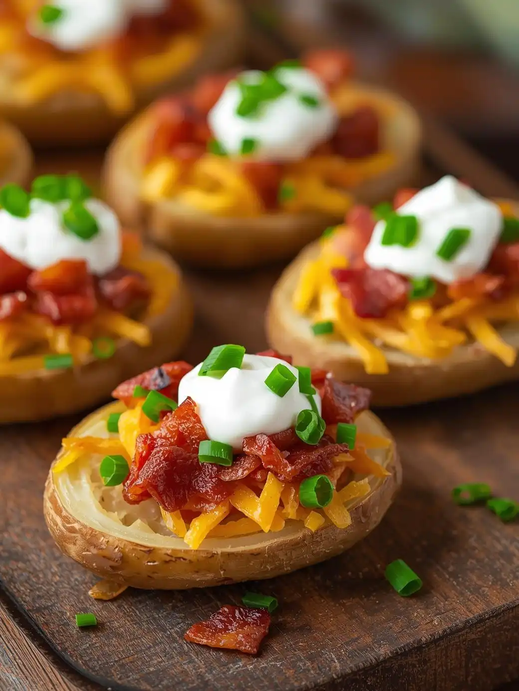 Mini Loaded Potato Skins