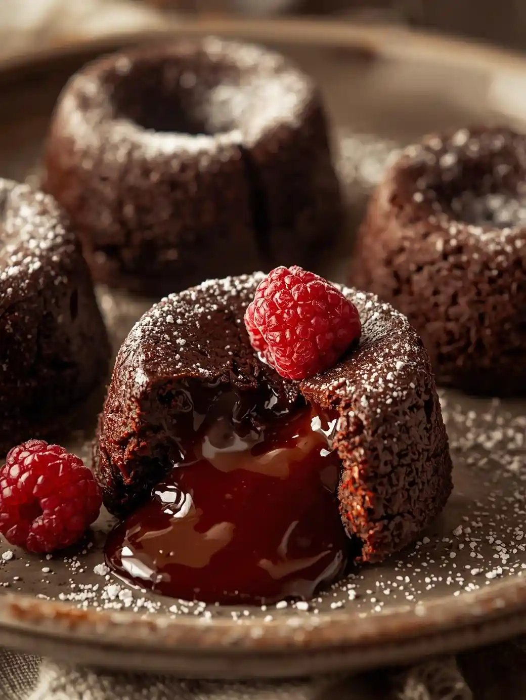 Molten Chocolate Lava Cakes: