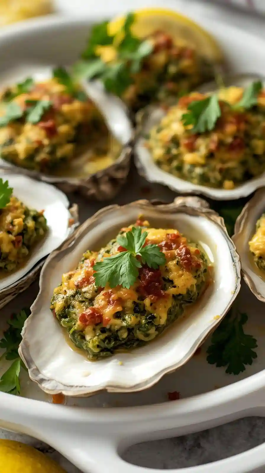 Oysters Rockefeller