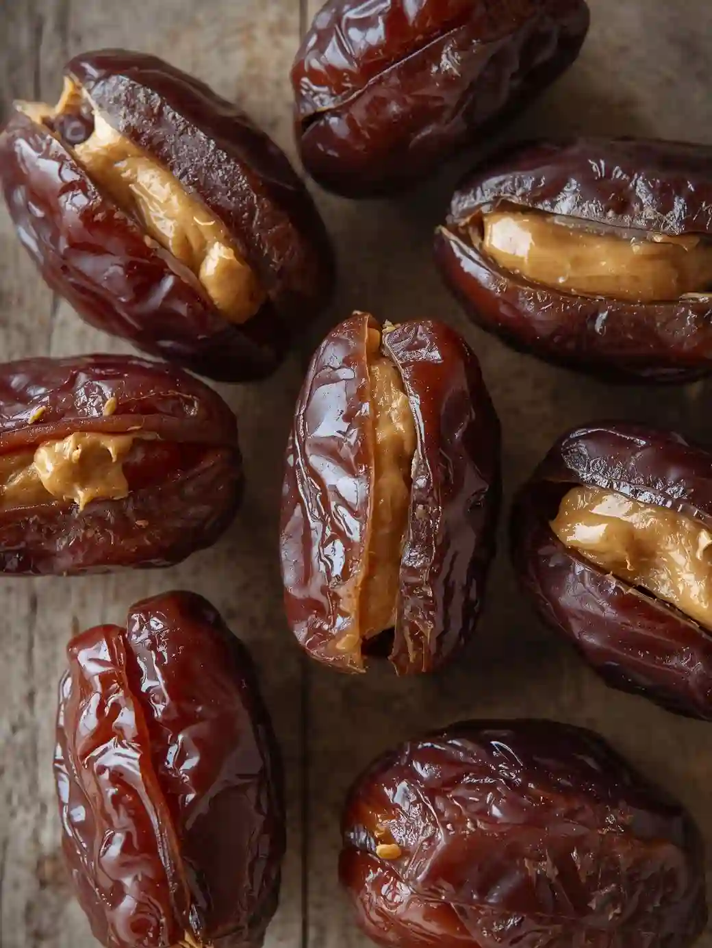 Peanut Butter Stuffed Dates