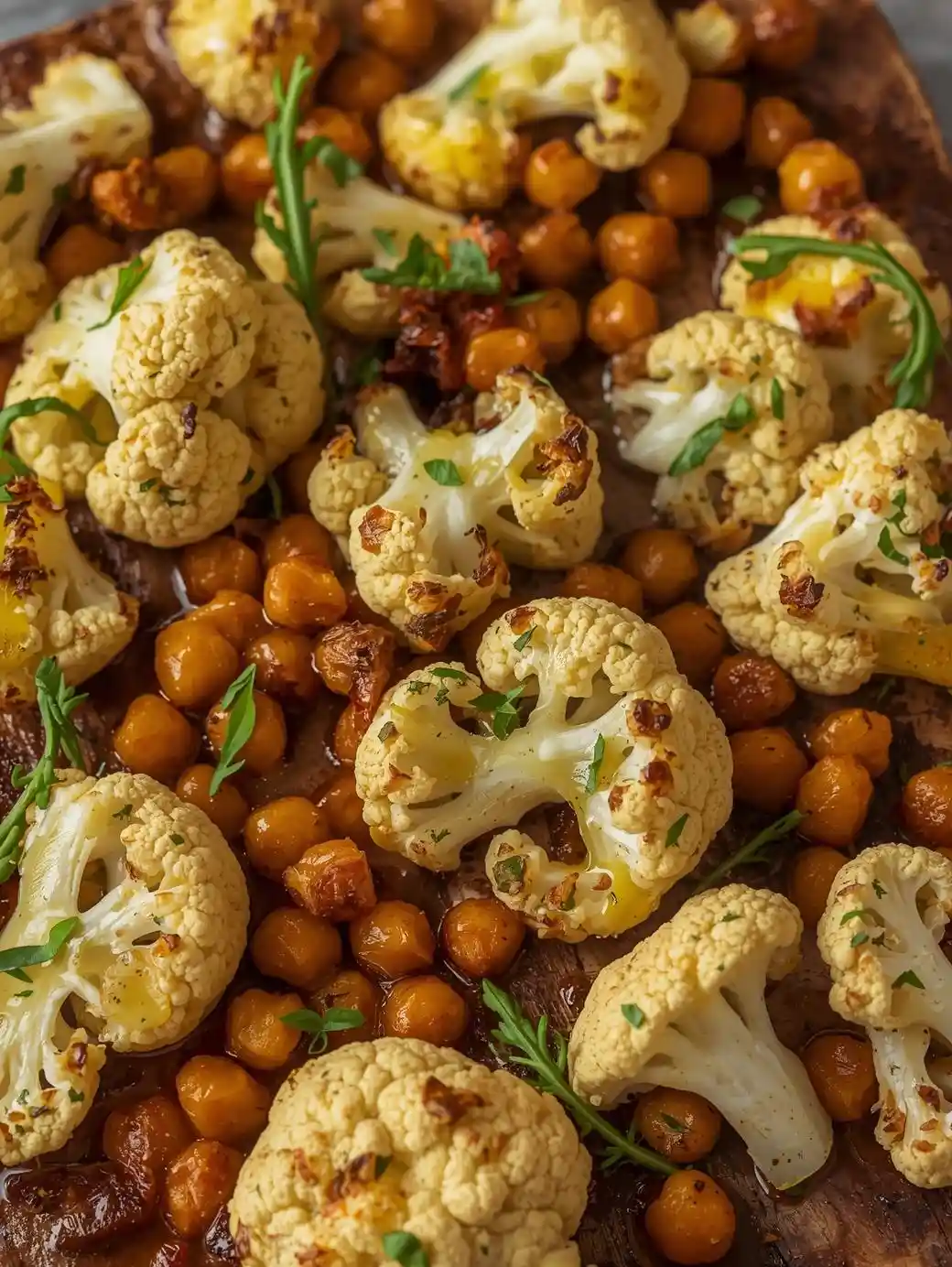Roasted Cauliflower & Chickpea: