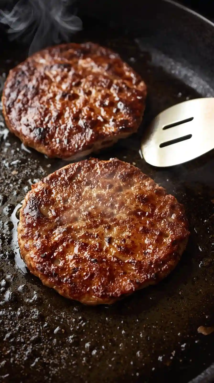smash burgers on the griddle