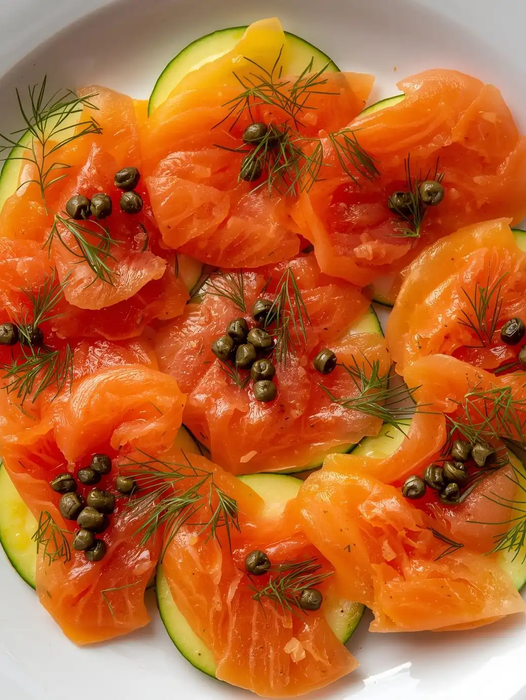 Smoked Salmon Cucumber Rounds