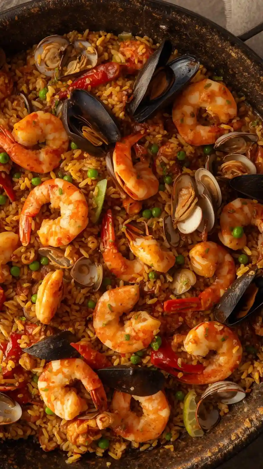 Spanish Seafood Paella