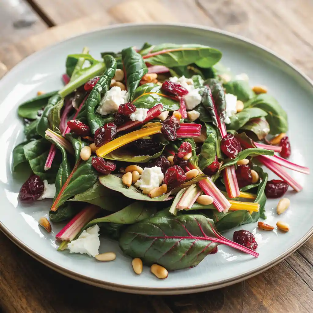 Swiss Chard & Dried Cranberries