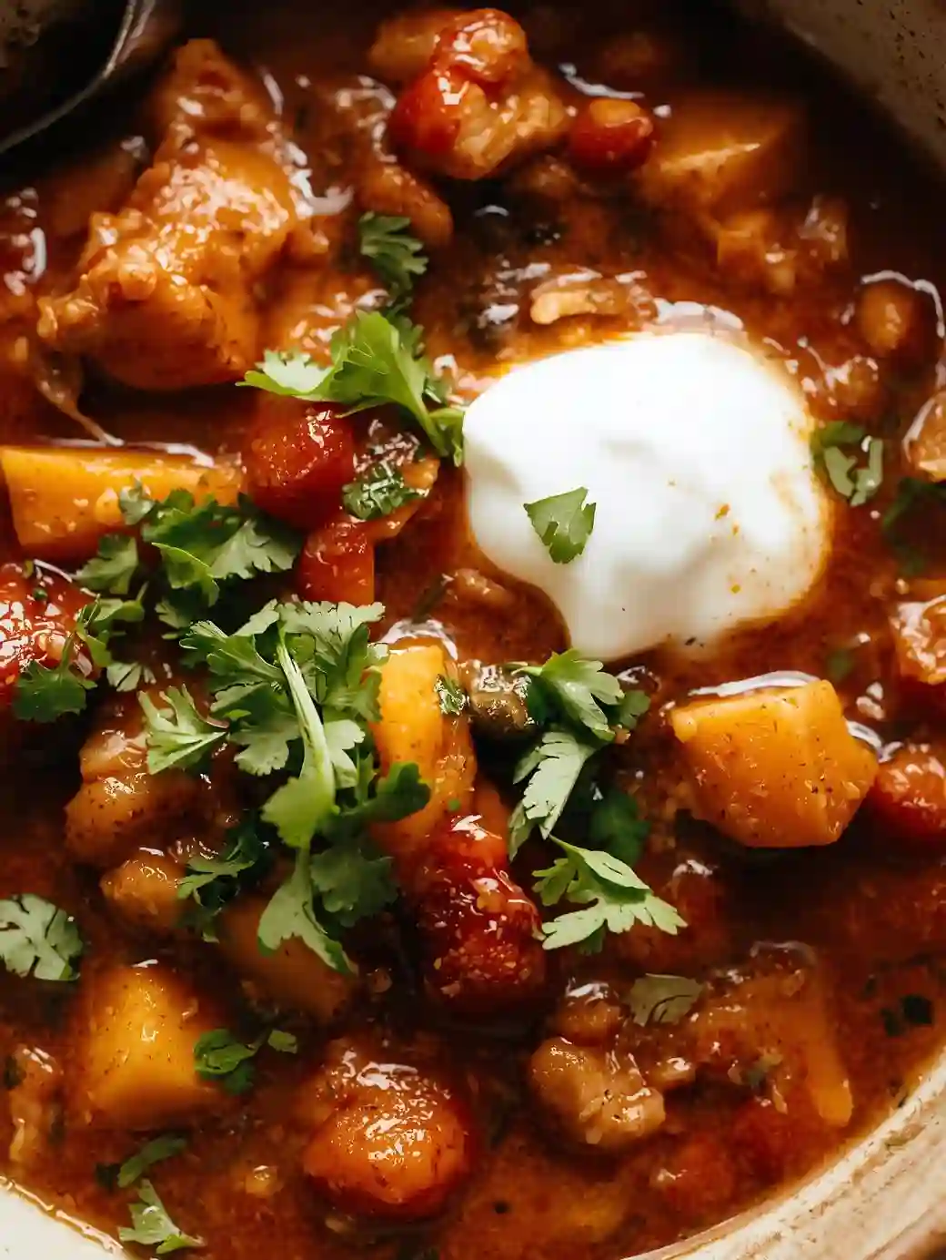 Turkey & Sweet Potato Chili: