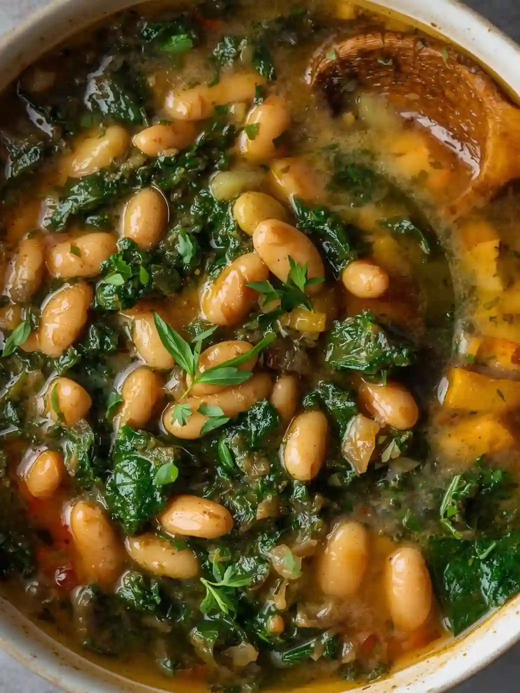 White Bean & Kale Stew:
