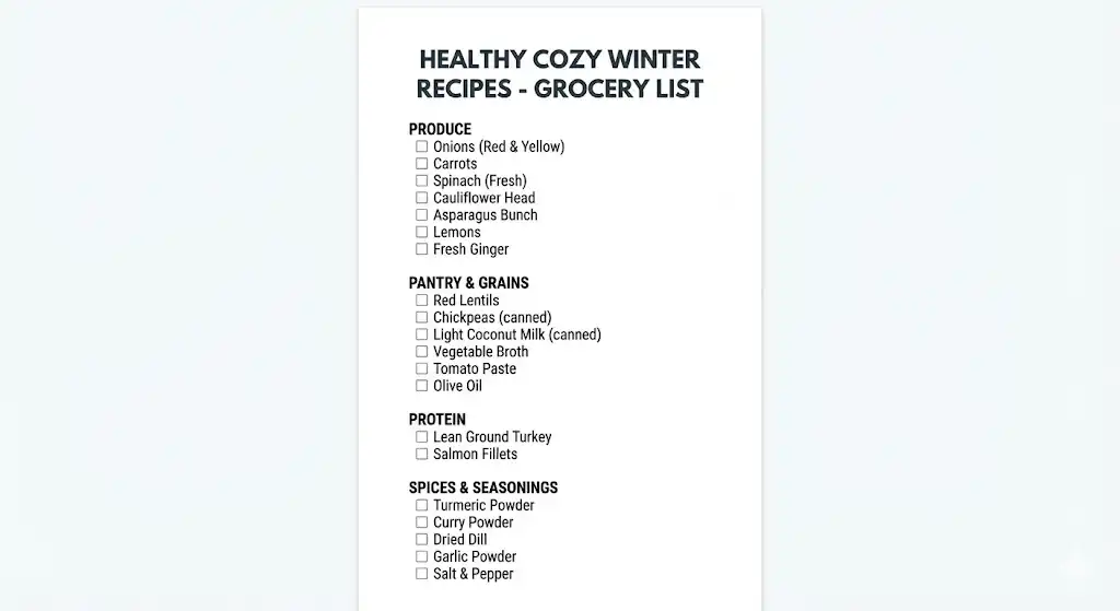 Winter Recipes