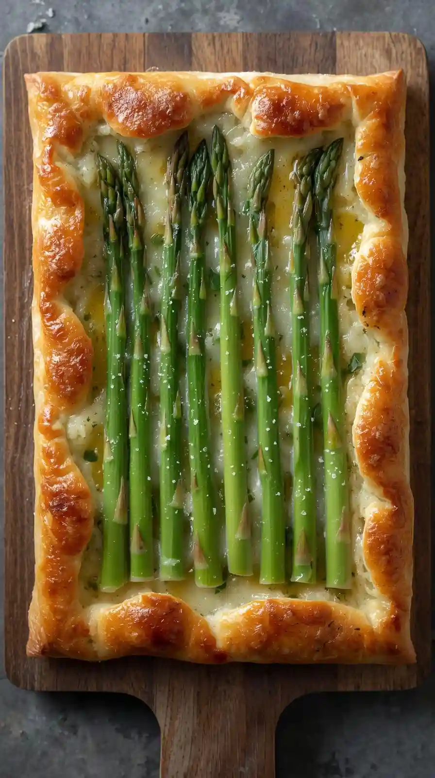 Asparagus and Gruyère Puff Pastry Tart