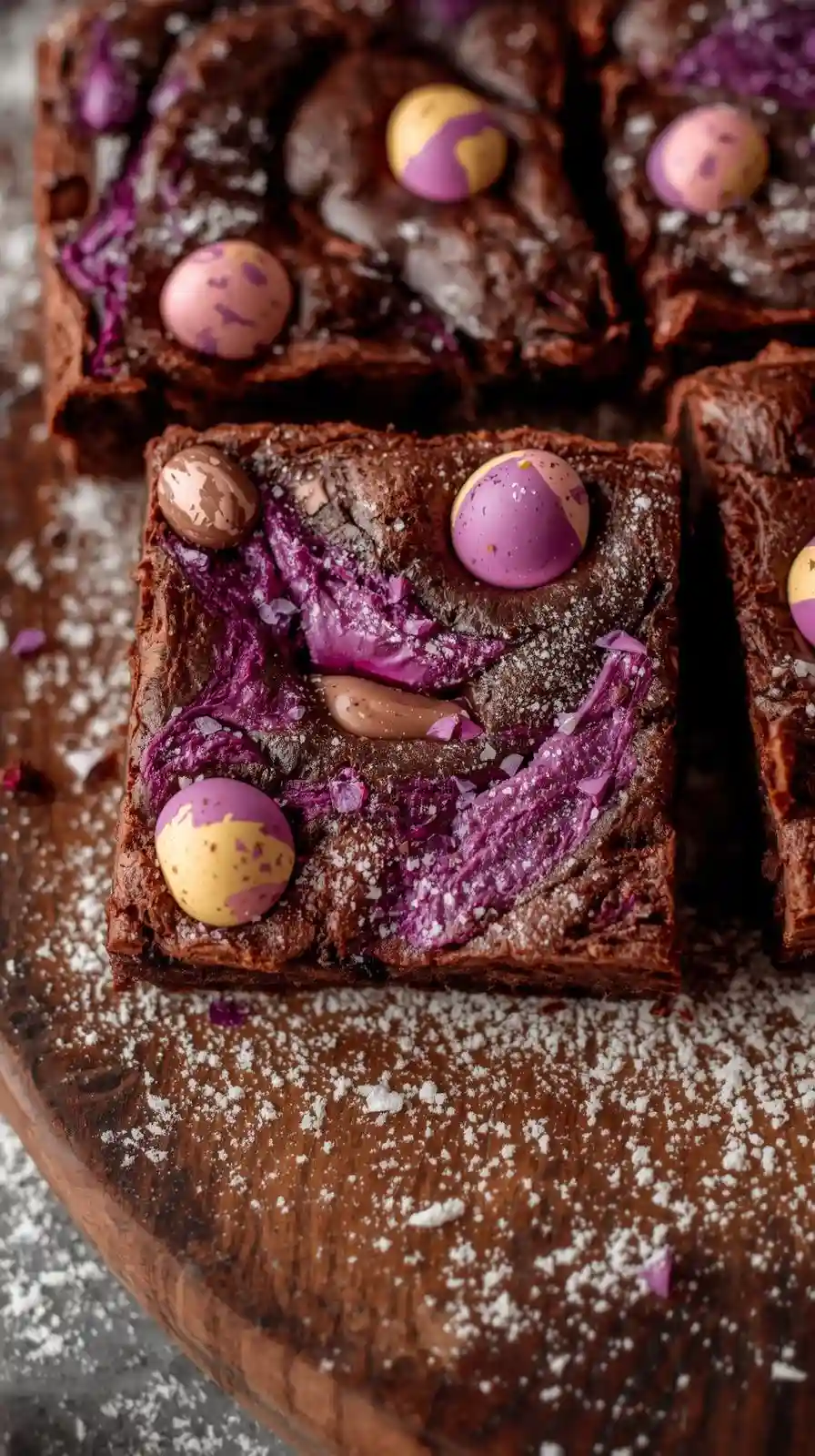 Cadbury Egg Brownies