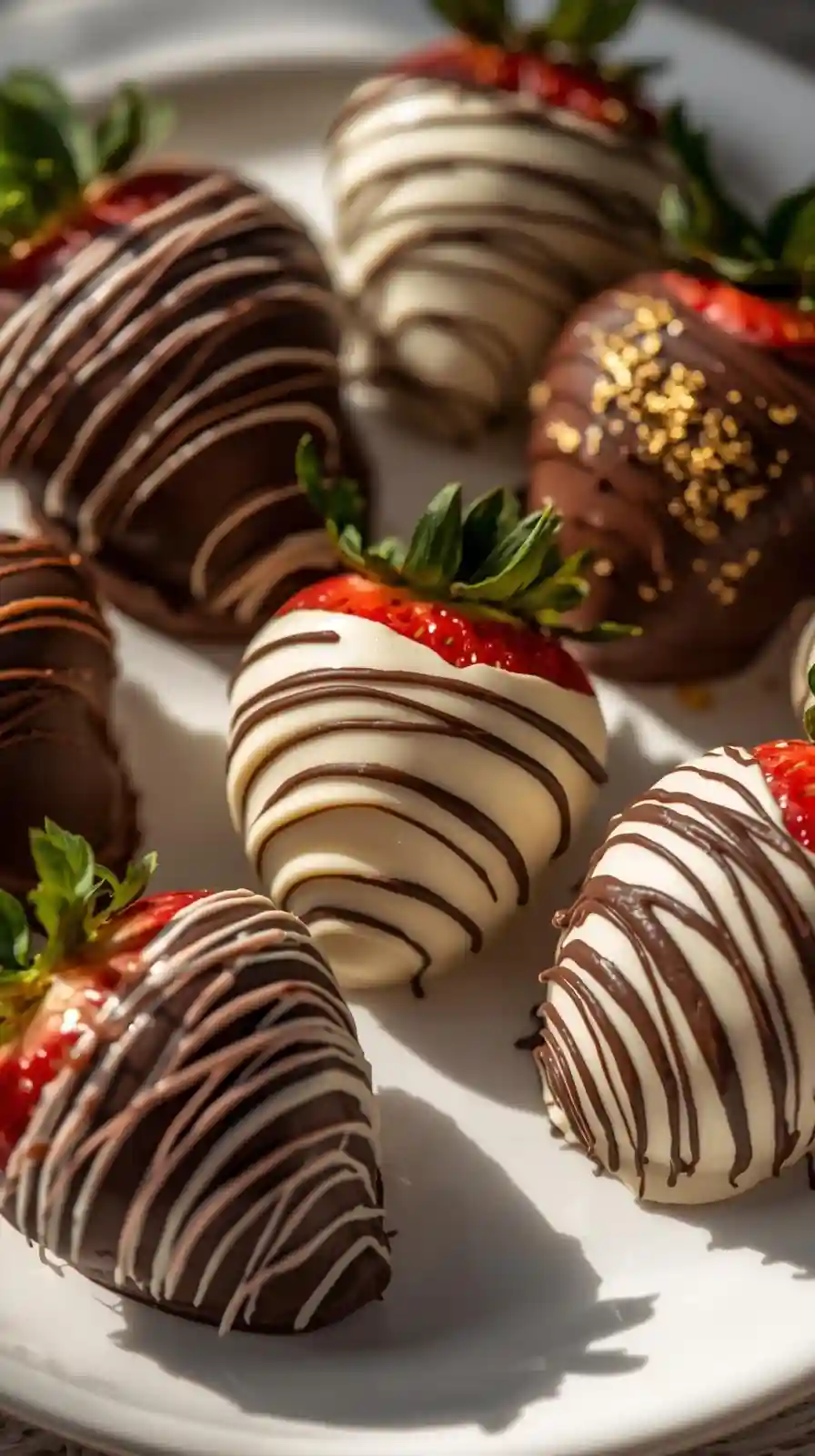 Chocolate-Covered Strawberries with a Twist