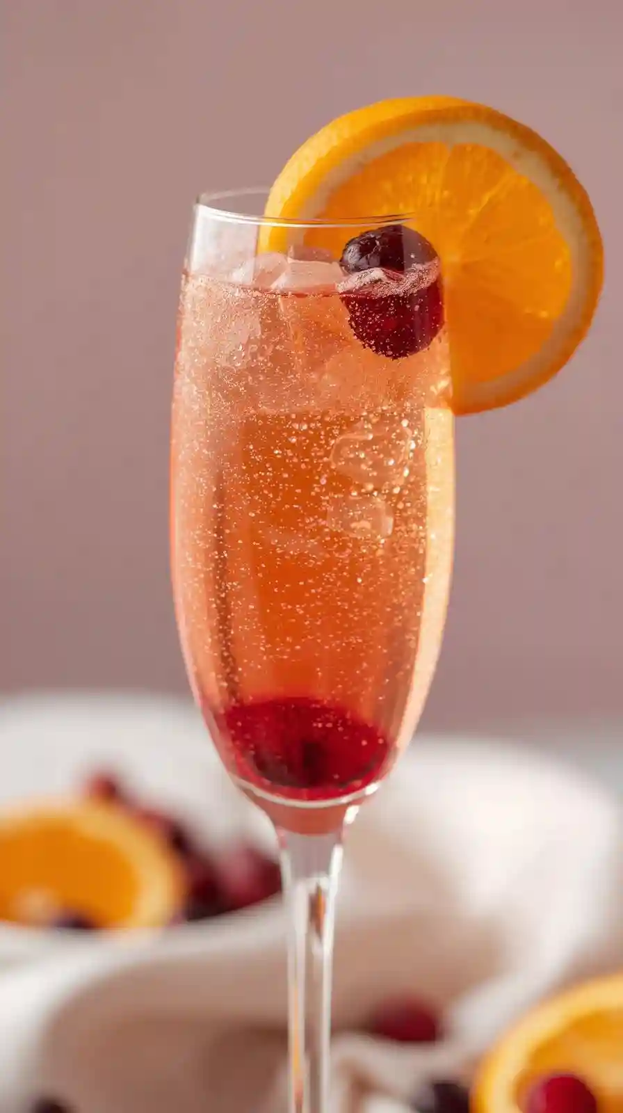 Cranberry Orange Mimosa